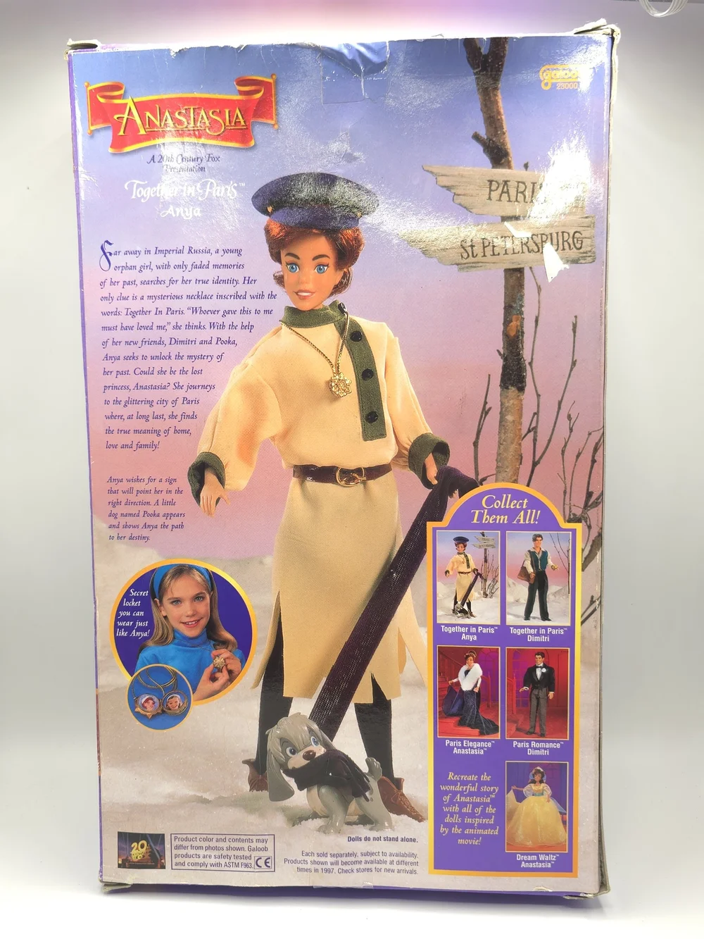 Galoob Together in Paris Anastasia Anya Fashion Doll 11